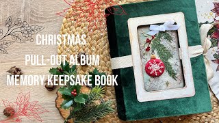 Christmas Pull-Out Photo Album. Winter  memory keepsake book screenshot 5