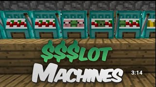 How To Make A Casino Machine Using Commands! Bedrock Minecraft