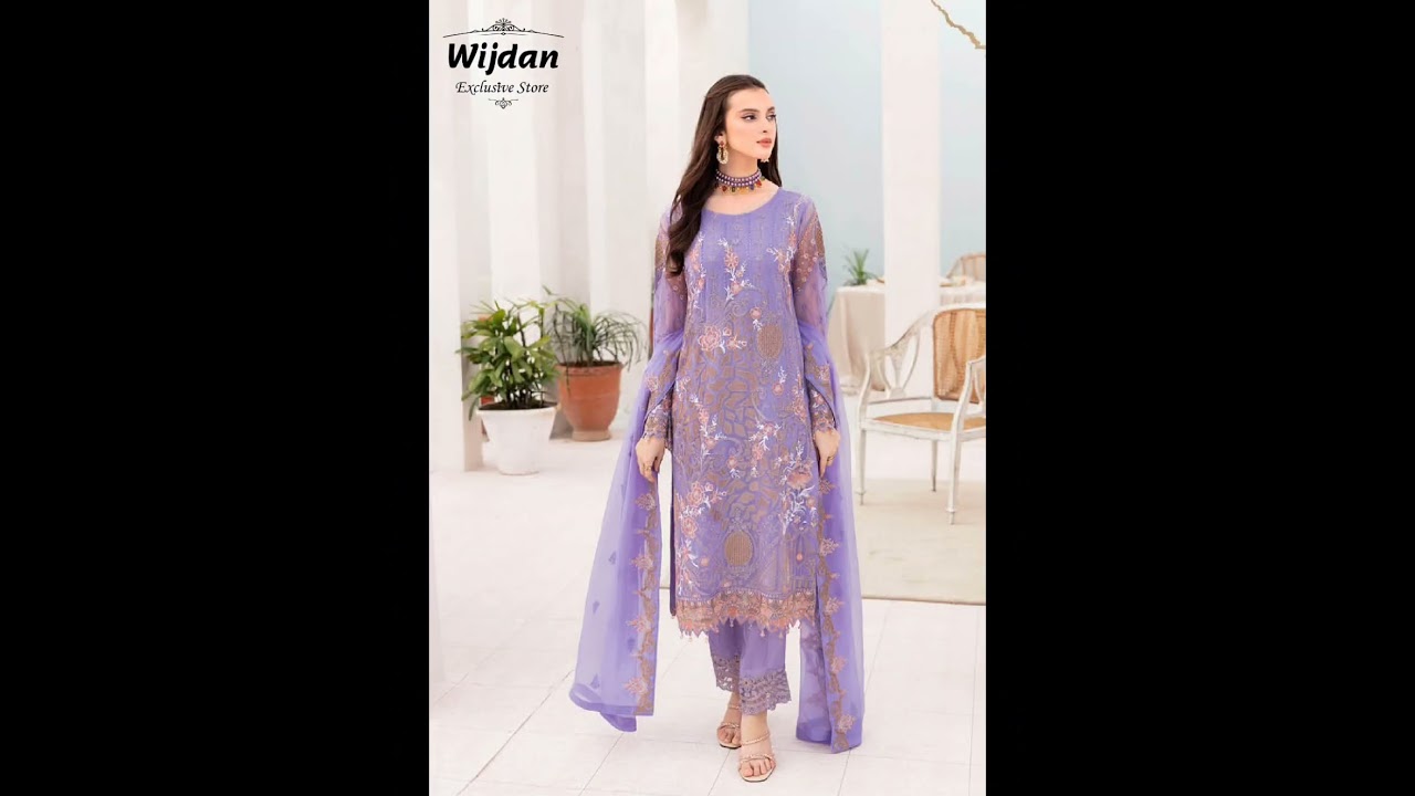 Wijdan X Ramsha | Chevron Chiffon Collection Vol-07 by Ramsha | Wijdan Exclusive Store