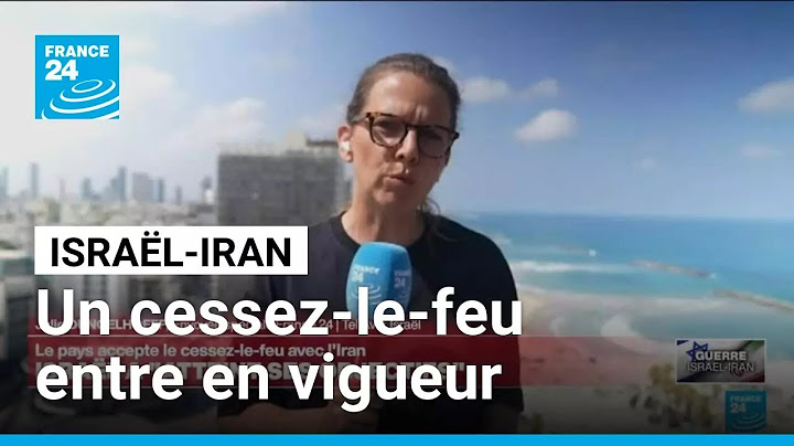 Israël a accepté la proposition américaine de "cessez-le-feu bilatéral" avec l'Iran