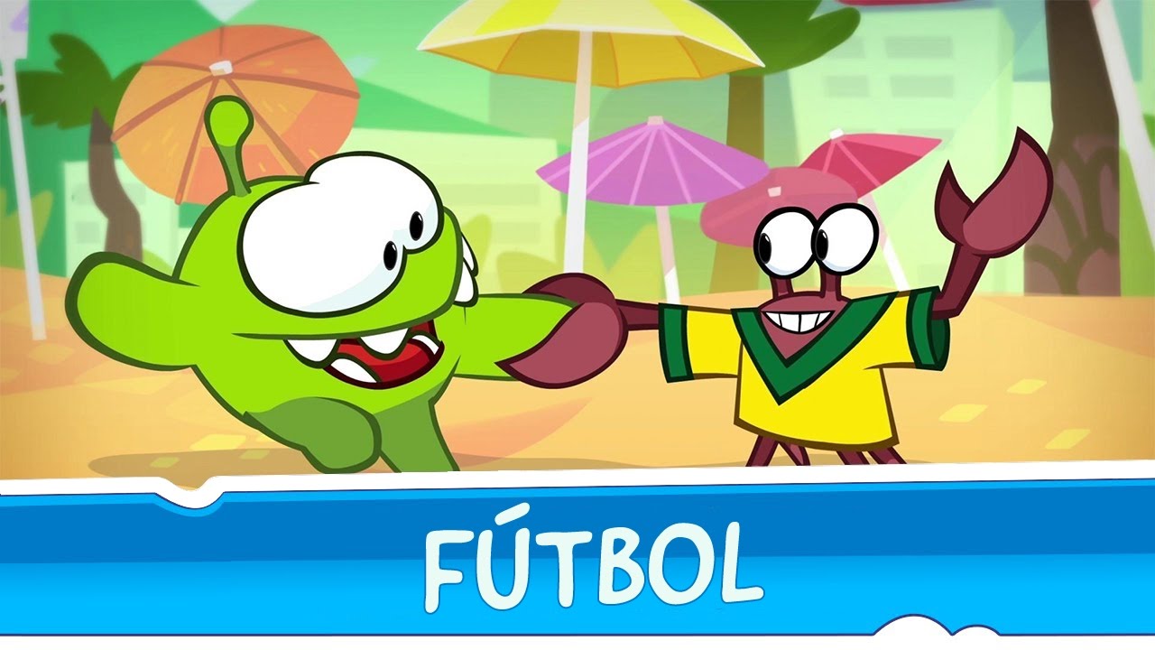 Las historias de Om Nom: Alrededor del mundo - Fútbol | Cut The Rope