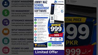 📚 Complete School ERP System Just 999 PKR  #short  #ytshorts  #education