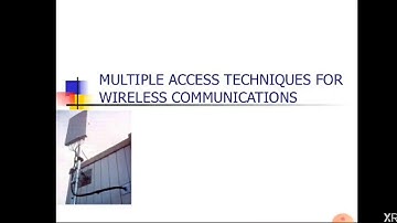 EC404 Wireless multiple access techniques Module6 Part 1