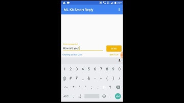 Demo | ML Kit Smart Reply in  Android