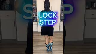How to Lock Step | Basic Line Dance Step for Beginners #shorts #linedancetutorial #lockstep