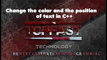 c++ | change color and position of text with 2D array in c++ console program