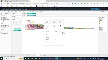 DataSelf Shorts: Tableau Bar Chart showing grand totals.