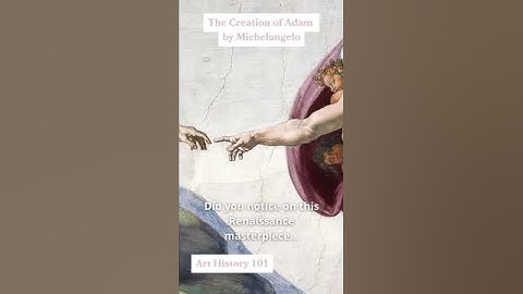 365 days of paintings | Day 17 | The creation of Adam by Michelangelo
