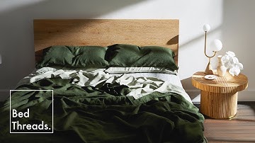 Olive, Sage & Pinstripe | Bed Threads