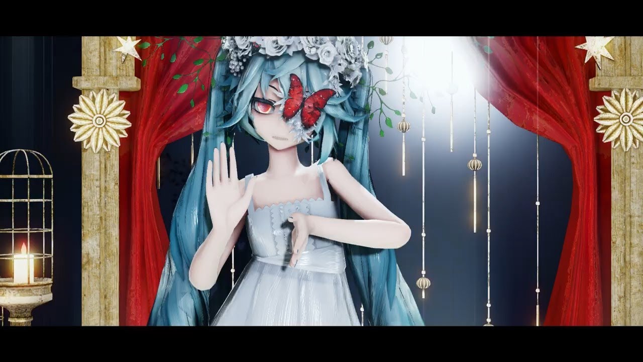 【MMD】ラブカ？ / 柊キライ feat.flower【1080p】TDA Flower Funeral Miku Ver3.0さん