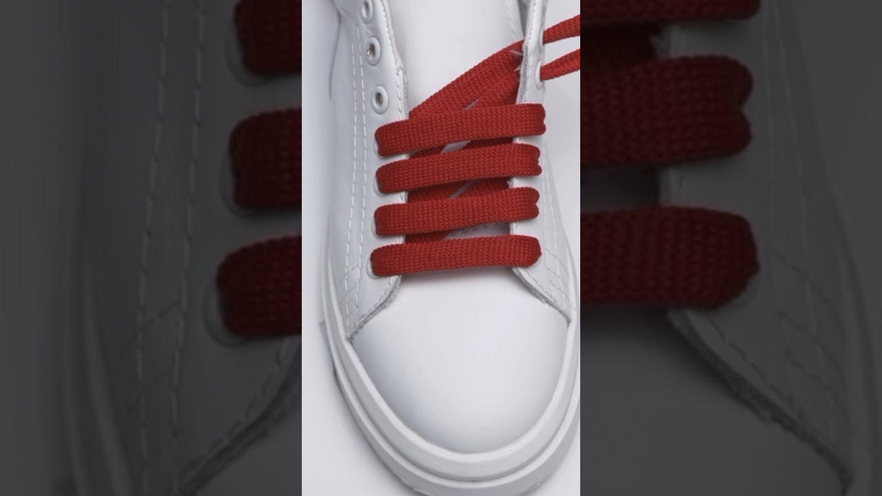 Необычный способ шнуровки Ваших кроссовок от RED METER!❤️