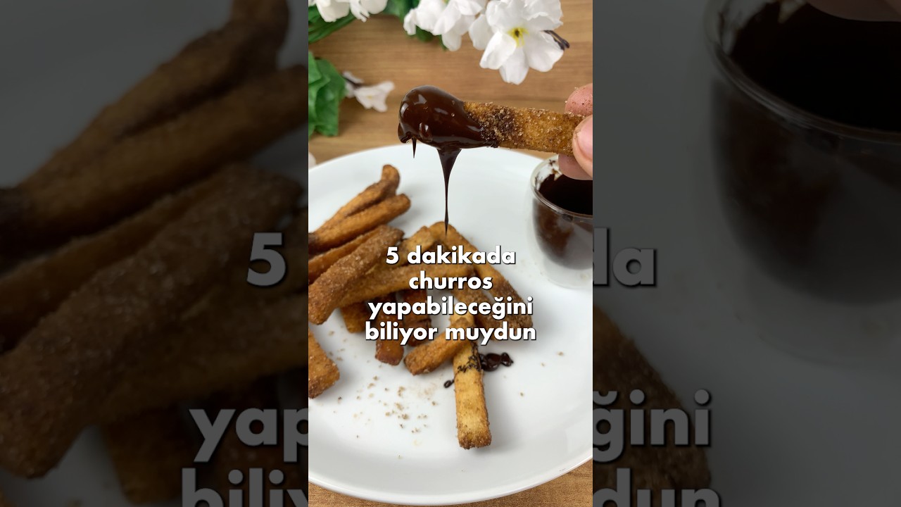 5 Dakikada İspanyol Tatlısı Tarifi – Churros!!!
