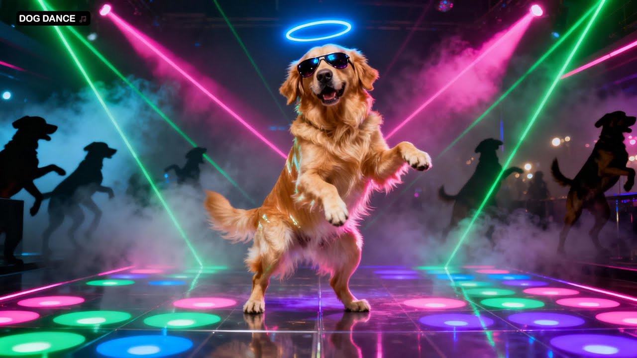 Dog DJ Dance – Cute Puppy EDM Electronic Pop Mix