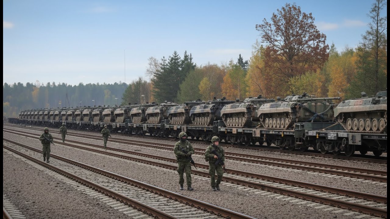 US vs Iran Escalation! Heavy Tanks and Combat Vehicles Deployed in Huge Numbers