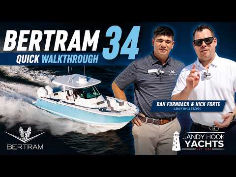Bertram 34 Walkthrough | A First Look at Bertram's Newest