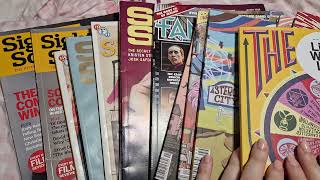 my film magazines 💛 asmr soft spoken show n tell, flip through screenshot 2