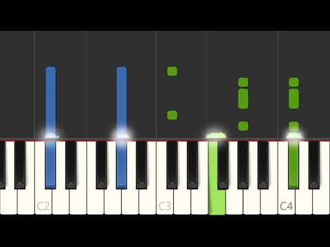 JP Saxe "A Little Bit Yours" Piano Accompaniment Sheet Music Synthesia Preview