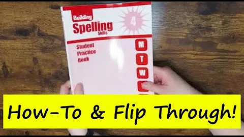 Evan Moor Building Spelling Skills 4th Grade