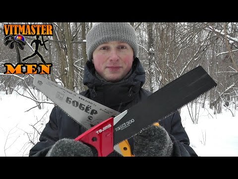 Пила TAJIMA MAGNUM 300 против отечественной "БОБЁР"