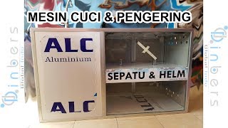 Mesin Cuci Pengering Dan Treatment Sepatu Dan Helm