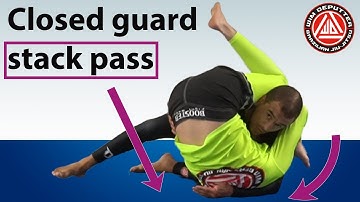 Closed Guard Stack Passing (IBJJF Legal)