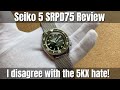 Seiko 5 SRPD75 Review - The Seiko 5kx Suits