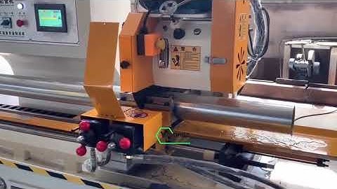 CNC servo automatic metal pipe tube profile cutting machine metal band saws machine