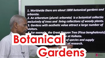 8.Botany | Taxonomy & Systematic Botany | Botanical gardens