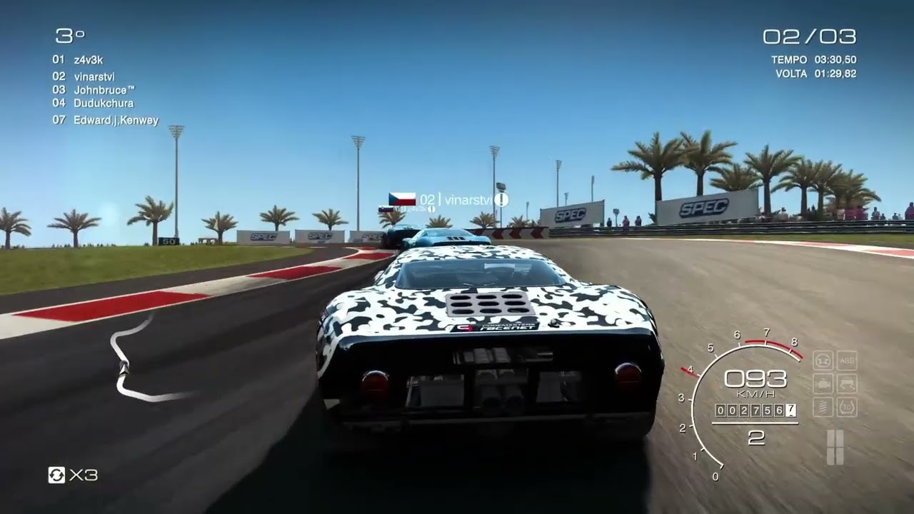 Grid Autosport Ford GT40 Battle John vs z4v3k vs Vinarstiv