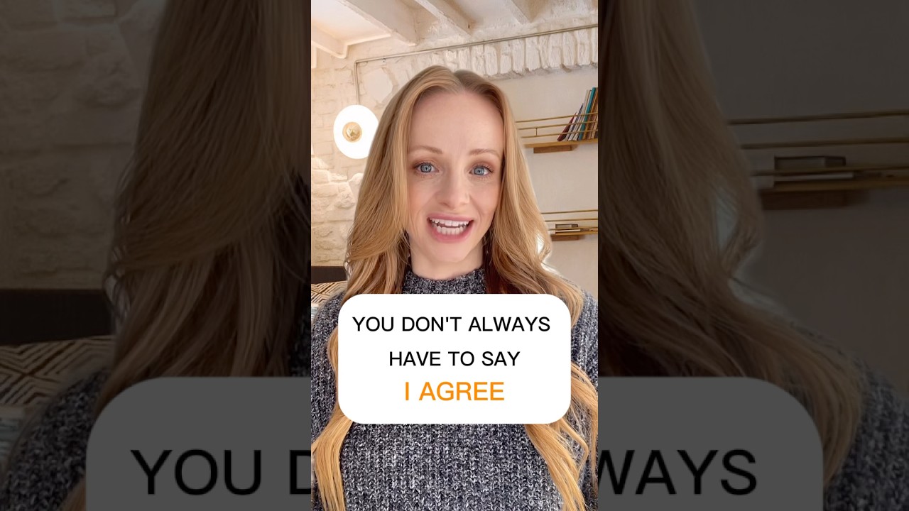 Say more than just “I agree.” Here are 4 polished, professional alternatives💼