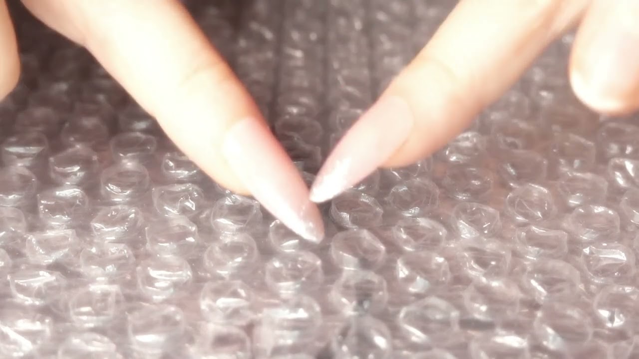 ASMR Nails vs Bubble Wrap 💅🫧