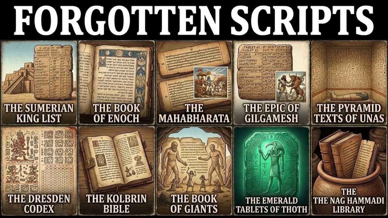 ⁣10 Ancient Scripts That Show Civilizations That Shouldn't Exist