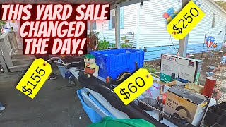 One yard sale can change it all!