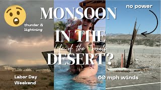 Monsoon in the Desert?!? - Crazy rainstorm in summer - Bullhead City, AZ - Life of the Troxels
