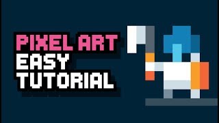 Pixel Art Tutorial Easy Adobe Illustrator Game Design