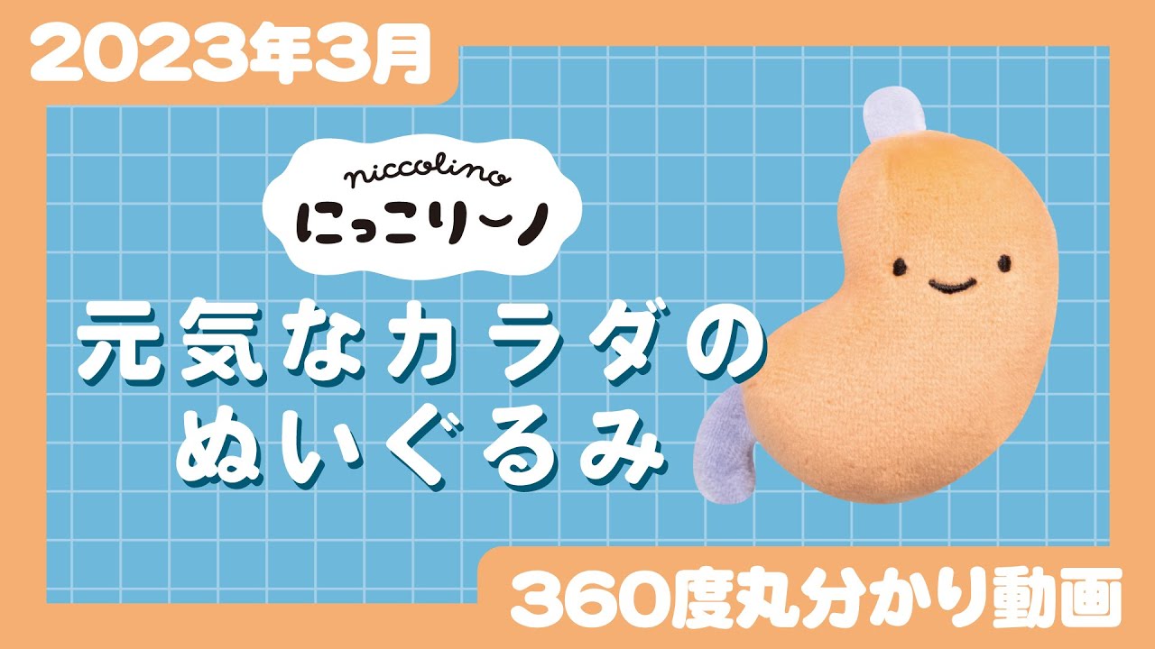 2023年3月発売】にっこりーノ 元気なカラダのぬいぐるみ＜発売店舗情報