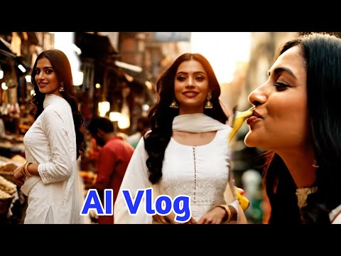 AI Vlog AI Girl Make A Vlog Video By RDR025