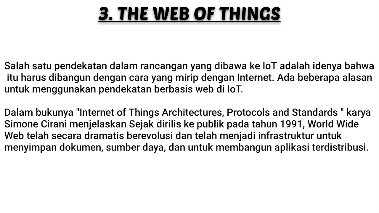 Bab 3 Application In The Iot Youtube