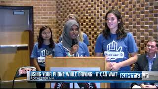 Using Your Phone While Driving: It Can Wait