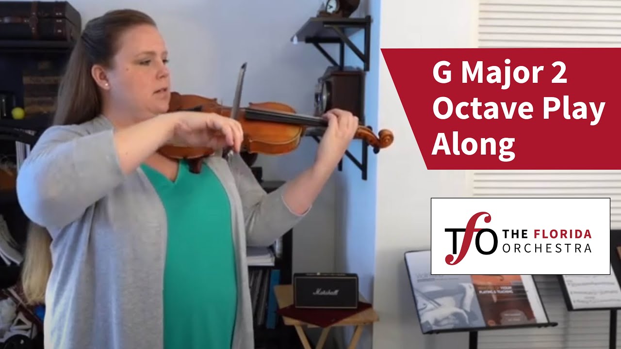 G Major 2 Octave Play Along - YouTube