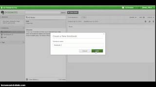 How to make a Notebook/Note on Evernote