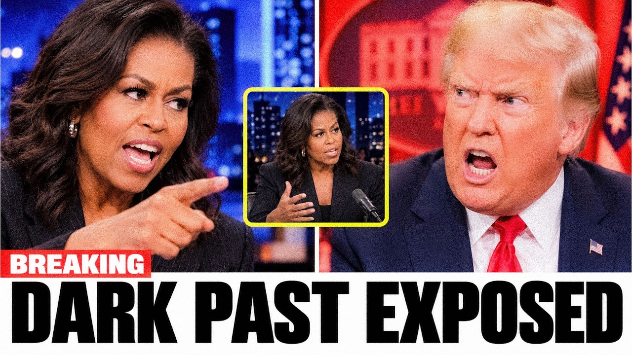 Trump GOES NUTS After Michelle Obama EXPOSED His DARK PAS On Live TV