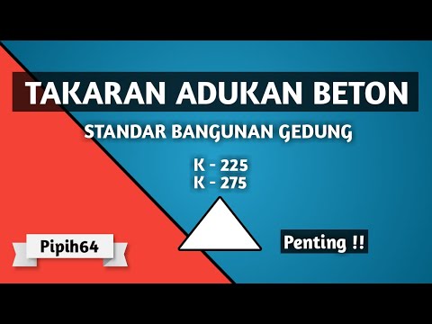 Video: Campuran apa yang harus saya gunakan untuk jalur beton?