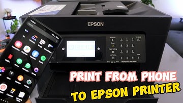 How to Print From Android Phone To Epson Printer~ Full Guide