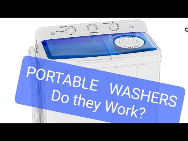 BLACK AND DECKER PORTABLE WASHING MACHINE  MINI WASHING MACHINE UNBOXING  REVIEW AND TESTING 