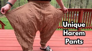 GINGTTO Men's #HaremPants with Pockets Japanese Hippie Joggers for Men Baggy #fashion #review screenshot 3