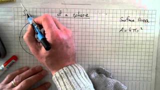 Volume of a sphere in terms of pi