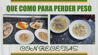 Que Como En Una Semana Para Perder Peso Con Receta