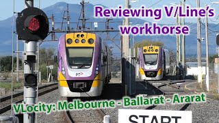 Reviewing the V/Line VLocity | Melbourne to Ararat by train