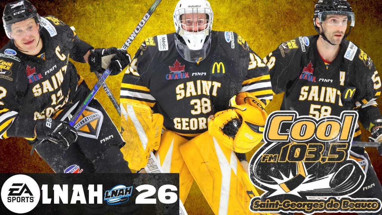 NHL 26 - MODE FRANCHISE LNAH - COOL FM DE ST-GEORGES - S:1 E:8 - PREMIÈRE RONDE!